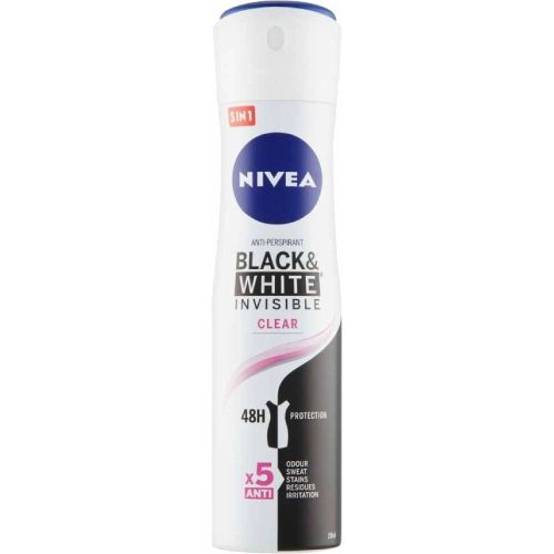 Nivea antiperspirant Black &amp; White Invisible Clear 150 ml